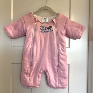 Merlin Magic Sleepsuit - Pink